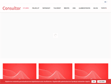 Tablet Screenshot of consultor.fi