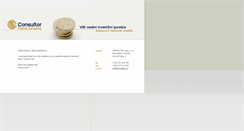Desktop Screenshot of consultor.cz
